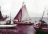 Deze foto is afkomstig van de website sielbild.de. De 'Houtrib' zeilt in de jaren 60 de haven van Neuharlingersiel uit. (Herk. Ole Pfeiler)